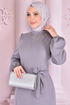 Ceinture Robe Gris END5173 - Thumbnail