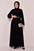 Ceinture Robe Noir LM2582 - Thumbnail