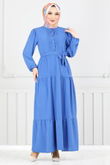 MRV A.S.N. - Ceinturée Aérobie Robe 207ASN936-M Indigo