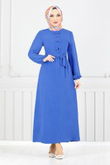 MRV A.S.N. - Ceinturée Aérobie Robe 224ASN936-M Indigo