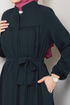 Ceinturée Hijab Ferace 1004ESL1097-L Laci - Thumbnail