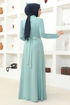 Ceinturée Robe Menthe LM2611 - Thumbnail