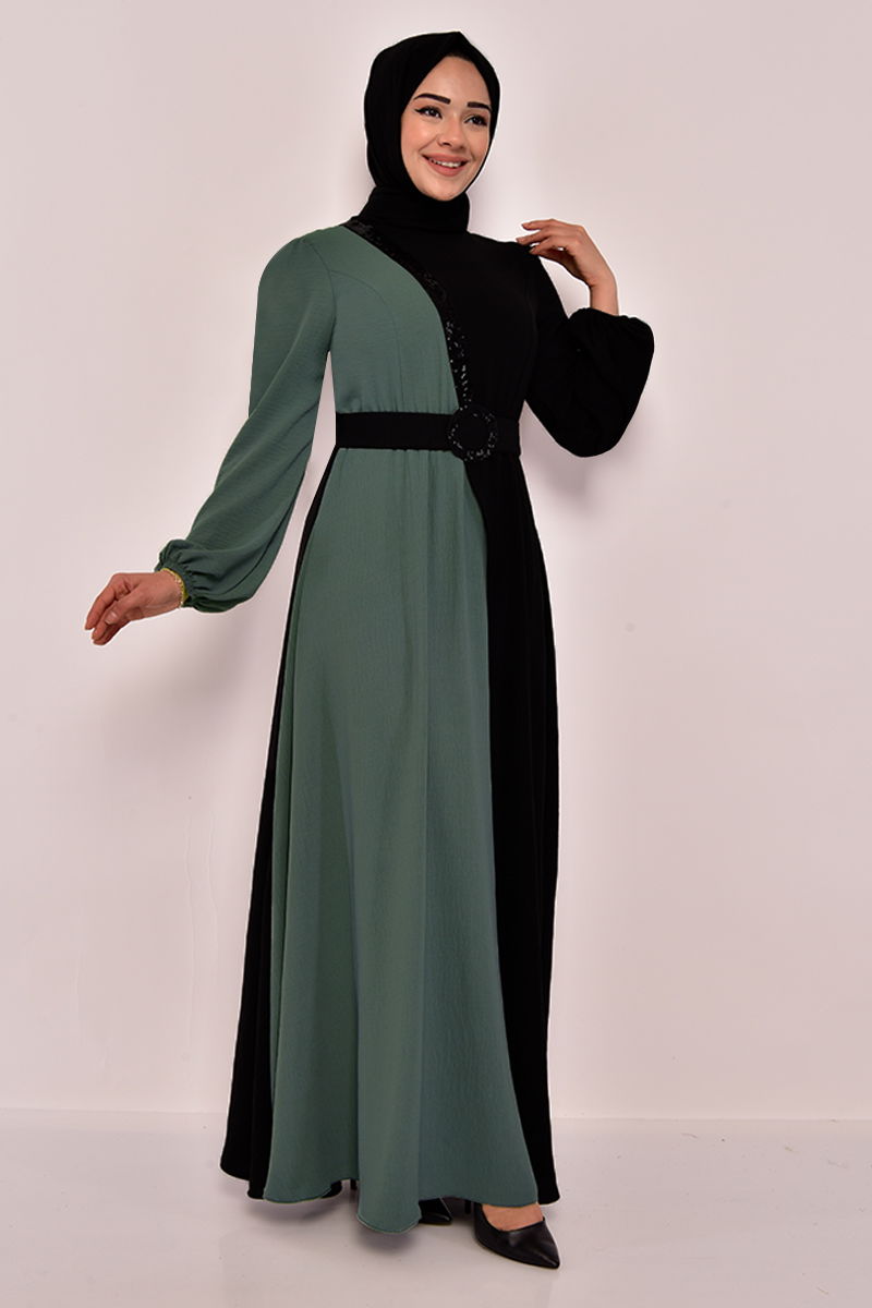 Ceinturee Robe Vert