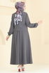Cep Detaylı Etekli Takım 23005UKB139-MS Antrasit - Thumbnail