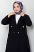 Chemisé Hijab Équipe 5062SL890-L Noir - Thumbnail