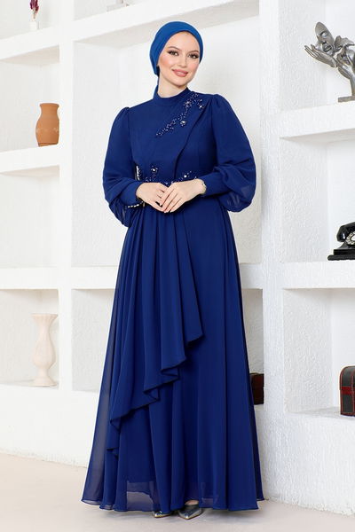 ABY - Chiffon Abendkleid ABY5652 Saks