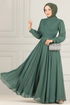 Chiffon Abendkleid END5525 Cagla - Thumbnail