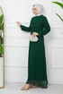 Chiffon Dress EFS525 Emerald - Thumbnail