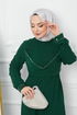 Chiffon Dress EFS525 Emerald - Thumbnail