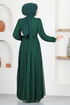 Chiffon Evening dress END5525 Emerald - Thumbnail