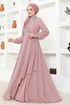 Chiffon Evening dress MSL52885 Rose Kurusu - Thumbnail