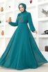 Chiffon Evening dress MSL52886 Oil - Thumbnail