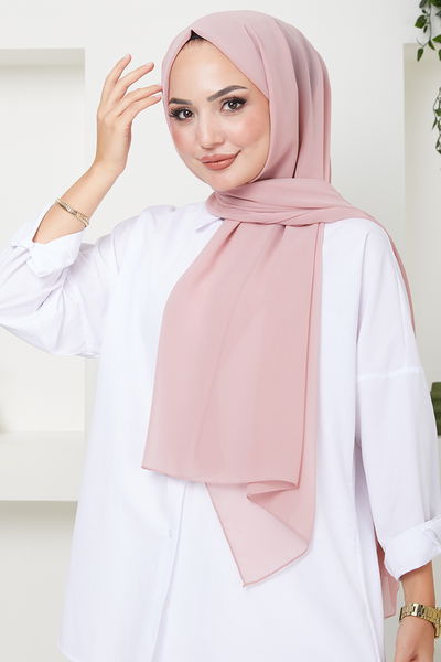 N.Y.A - Chiffon Schal NYA053-001 Pulver