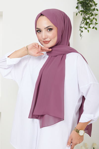 N.Y.A - Chiffon Shawl NYA053-001 Open Rose Kurusu