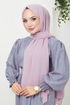 Chiffon Shawl NYA053-001 Powder Vision - Thumbnail