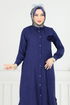 Çiçek Broşlu Takım 815OZN1046-MS Laci - Thumbnail