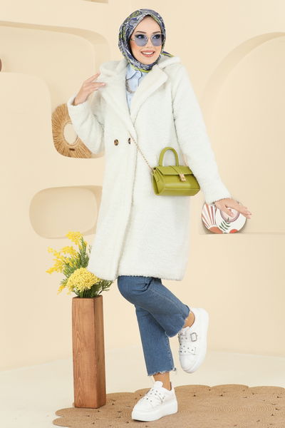 O.Z.T. - Coat 031OZT1013-MS Ecru - 409469