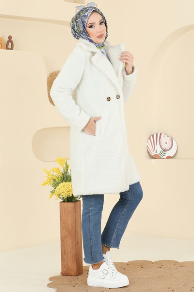 O.Z.T. - Coat 031OZT1013-MS Ecru - 409470