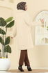 Coat 031OZT1013-MS Stone - Thumbnail
