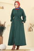 Coat 0504BG354-MS Emerald - Thumbnail