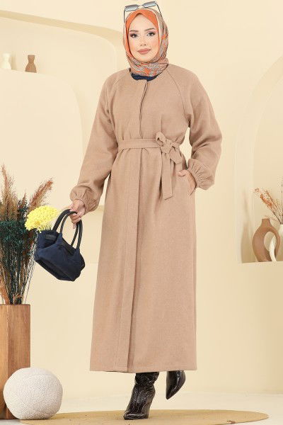 B.G.S. - معطف بيج 0504BG354-MS