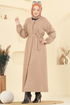 معطف بيج 0504BG354-MS - Thumbnail