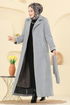 Coat 057TGZ1164-MS Gray - Thumbnail