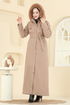 معطف بيج 061TGZ1164-MS - Thumbnail