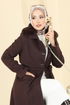 Coat 1121OZT1013-MS Brown - Thumbnail