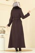 Coat 1121OZT1013-MS Brown - Thumbnail