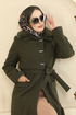 Coat 1121OZT1013-MS Khaki - Thumbnail
