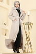 معطف بيج 1121OZT1013-MS - Thumbnail