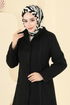 Coat 1173OZT1013-MS Black - Thumbnail