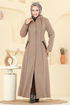 معطف بيج 1173OZT1013-MS - Thumbnail