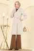 معطف بيج 1183OZT1013-MS - Thumbnail