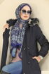 Coat 2816MSA980-MS Navy Blue - Thumbnail