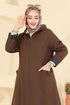 معطف بني 2825MSA980-MS - Thumbnail