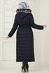 Coat 3907HN218-MS Navy Blue - Thumbnail