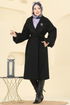 Coat 6163BSK463-MS Black - Thumbnail