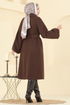 Coat 6163BSK463-MS Brown - Thumbnail