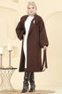 Coat 6163BSK463-MS Brown - Thumbnail