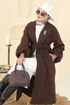 Coat 6163BSK463-MS Brown - Thumbnail