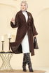 معطف بني 6163BSK463-MS - Thumbnail