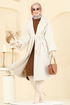 Coat 6163BSK463-MS Ecru - Thumbnail