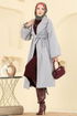 Coat 6163BSK463-MS Gray - Thumbnail