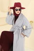 معطف رمادي 6163BSK463-MS - Thumbnail