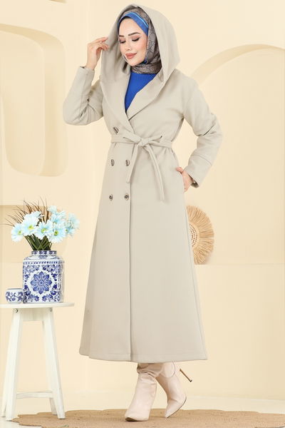 B.İ.S.S.K. - Coat 6234BSK463-MS Stone - 407597