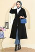 Coat 6236BSK463-MS Black - Thumbnail