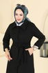 Coat 6236BSK463-MS Black - Thumbnail