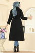 Coat 6236BSK463-MS Black - Thumbnail